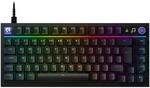 Logitech G316 X 75 Gaming-Tastatur, 8 kHz, Hot-Swap-taktile Schalter,