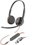 Poly Blackwire 3225 Schnurgebundenes Headset &ndash; Noise Cancelling-Mikrofon &ndash;