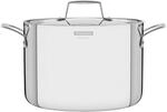 Tramontina Grano gro&szlig;er Gem&uuml;setopf &Oslash; 24 cm- 7,7 Liter, Edelstahl, Induktion | mit