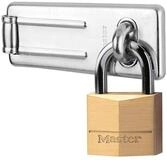 MASTER LOCK 140703EURD KOMBISET SCHIESSBAND + VORH&Auml;NGESCHLOSS 40MM VOLLMESSING