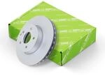 Valeo 1x Beschichtete Bremsscheibe 672762, Vorderachse | Bel&uuml;ftete Scheibe,...