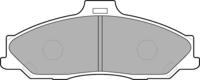 Delphi LP1555 Bremsbelag - (4-teilig) | Kompatibel mit: FORD RANGER, RANGER,...