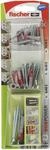 Fischer 545752 Duopower Blister, 5/6/8, mehrfarbig