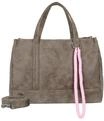 Fritzi Easy Tote Damen vegane Kunstleder Shopper Schultertasche Handtasche