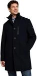 Tom Tailor Herren 1051665 Wollmantel mit Stehkragen (1er Pack)