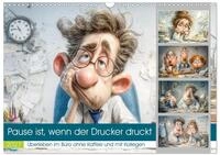 Kalender 2027 &middot; Pause ist, wenn der Drucker druckt | In diesem humorvollen...