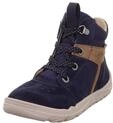 Superfit Walderi Jungen Barfu&szlig;schuhe Leder/Textil Blau