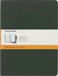 Moleskine - Cahier Journal - Set mit 3 Notizb&uuml;chern mit linierten Seiten -