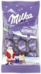 Milka Weihnachts-Kugeln Alpenmilch, 81 g | Festliche Schokolade f&uuml;r gem&uuml;tliche