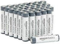 Amazon Basics AAA-Alkali-Batterien, 1,5 V, 5 Jahre lagerf&auml;hig, 40 St&uuml;ck