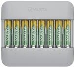 VARTA Ladeger&auml;t f&uuml;r 8 AA/AAA Akku Batterien, Eco Charger Multi Recycled | f&uuml;r