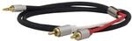 Dynavox Stereo Audiokabel 5m, 3,5mm Klinkenstecker auf Cinch (Stecker - Stecker)