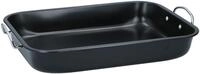 alpina Auflaufform - Rechteckig - Metall - 39 x 29 x 6 cm - Schwarz