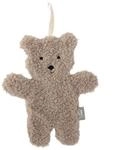 Jollein Schmusetuch Baby - Teddy Bear, Olive Green - Schnullertuch - 100% Polyester -