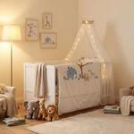 roba Komplettbettset Savanna Friends 70 x 140 cm, Wei&szlig; | Mit Matratze,...