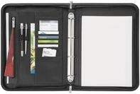 Wedo 586001 Konferenzmappe Accento DIN A4 aus Kunstleder, Rei&szlig;verschluss,...