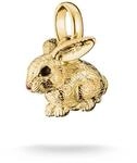 THOMAS SABO Charm Anh&auml;nger Hase, Premium Legierung 18k vergoldet