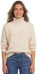 Street One Damen 3017894 Pullover mit Rollkragen und Strukturmix