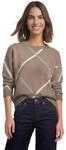 Street One Damen 3017945 Pullover mit Boat Neck und Intarsien-Muster
