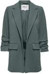 ONLY Damen Blazer | Locker geschnitten fit, 3/4 Arm, Traditional, Bei max. 30...
