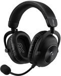 Logitech G PRO X3 Lightspeed Gaming-Headset - Schwarz | 48-kHz-Mikrofon,