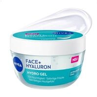 NIVEA Face+ Hyaluron Hydro Gel Gesichtscreme, 100 ml | Feuchtigkeitsspendende