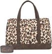 Fritzi Easy Tote Limited Leo Camel Damen gro&szlig;e Canvas Shopper Tote Bag