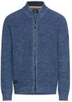 camel active Herren Kernige Strickjacke aus Baumwollgemisch | Strickjacke mit