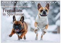 Kalender 2027 &middot; Frenchies in Spiellaune | Beliebte quirlige Kleinhunde &middot; DIN...