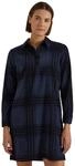 Cecil Damen 1409618 Knielanges Cordkleid mit Karomuster