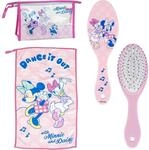 Kulturbeutel f&uuml;r Reisen, Zubeh&ouml;r Minnie mit Kamm, Handtuch und Tasche Minnie &ndash;