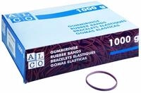 ALCO-Albert - Gummiringe rot &Oslash; 85 mm, 1 kg, aus 46 % Naturkautschuk |...