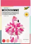folia 231092 - Moosgummi Ton-In-Ton Rot Sortierung, 2 mm, ca. 20 x 29 cm, 10 B&ouml;gen -