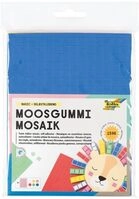 folia 2364 - Moosgummi Mosaik, selbstklebend, 6 B&ouml;gen, ca. 15 x 20 cm, 2 mm...