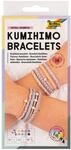 folia 32039 - Kumihimo Bracelets PASTELL RAINBOW, Bastelset f&uuml;r Armb&auml;nder,