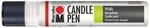 Marabu 18050009070 - Candle Pen Wei&szlig;, Kerzenpen, cremig, weiche Wachsmalfarbe,...