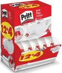Pritt Korrekturroller ECO Flex Sideway, 12 + 4 Roller im Display, ergonomisches