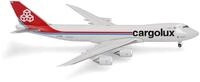 Herpa Modellflugzeug Cargolux Boeing 747-8F | Originalgetreues Flugzeug-Modell aus