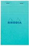 Rhodia 14100C 10 Notizbl&ouml;cke N.14 11x17cm 80 Blatt kariert Farben sortiert