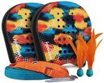 Waboba Battle Bird - Rethink Your Paddle Game - Backyard Set Includes: 2 Wearable