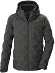killtec Herren Kow 5 Mn Qltd Jckt Steppjacke mit regulierbarer Kapuze (1er Pack)