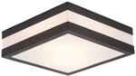 BRILLIANT Matteo Deckenlampe E27 40 Watt &ndash; LED Au&szlig;enlampe anthrazit-wei&szlig; &ndash;