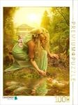 Puzzle &middot; Nymphe am Bach | 1000 Teile &middot; Lege-Gr&ouml;&szlig;e 64 &times; 48 cm &middot; CALVENDO Puzzle