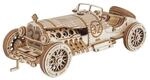 Robotime MC401 Vintage Grand-Prix-Auto aus Holz hergestellt, Ma&szlig;e: 22.8 x 15.3...
