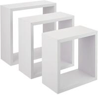 Hom&eacute;a Modul'Home 6RAN789BC Ablage in W&uuml;rfelform, Fach, MDF, 11,8 x 30 x 30 cm,