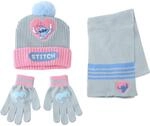 CERD&Aacute; LIFE'S LITTLE MOMENTS Set f&uuml;r Kinder, M&uuml;tze, Handschuhe und Schal, Stitch