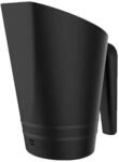 EDA - Pelletschaufel Jura Montania 1 l &ndash; f&uuml;r 700 g Pellets &ndash; Schwarz, 11,8 x