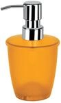 Spirella 10.10507 Seifenspender Toronto Orange | mit Dosierpumpe, f&uuml;r Bad und...