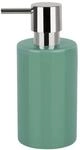 Spirella Kollektion Tube, Seifenspender 7,0 x 7,0 x 16,0 cm, Steingut, gr&uuml;n