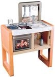 Smoby - Vanille-K&uuml;che - Weiche und Moderne Farben - Herd, Sp&uuml;le, Backofen,